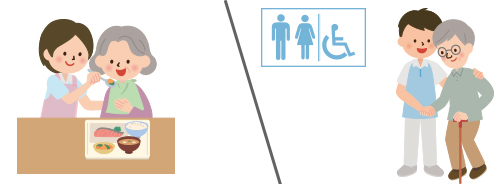 「退院時には、トイレにひとりで行けるようになってほしい」