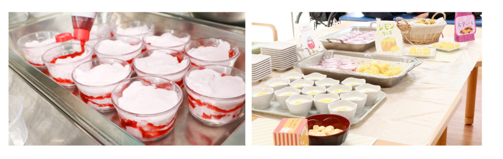 おやつバイキングを実施しました