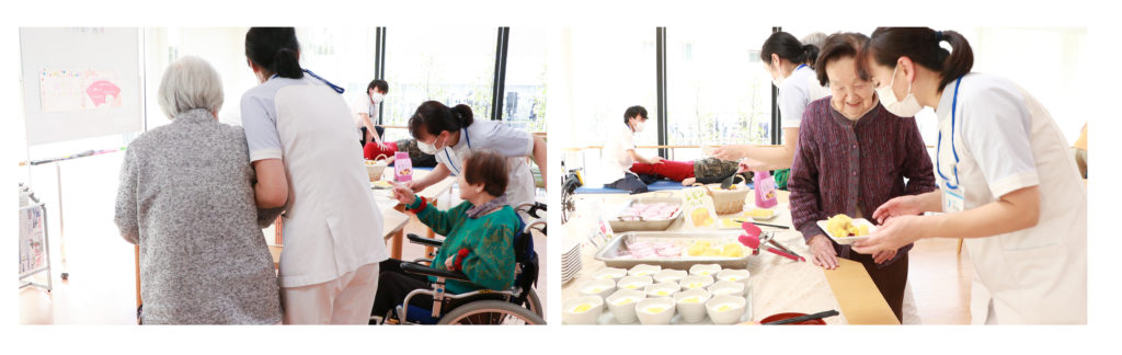 おやつバイキングを実施しました