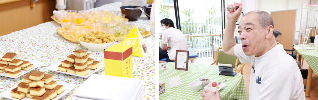 おやつバイキングを実施しました