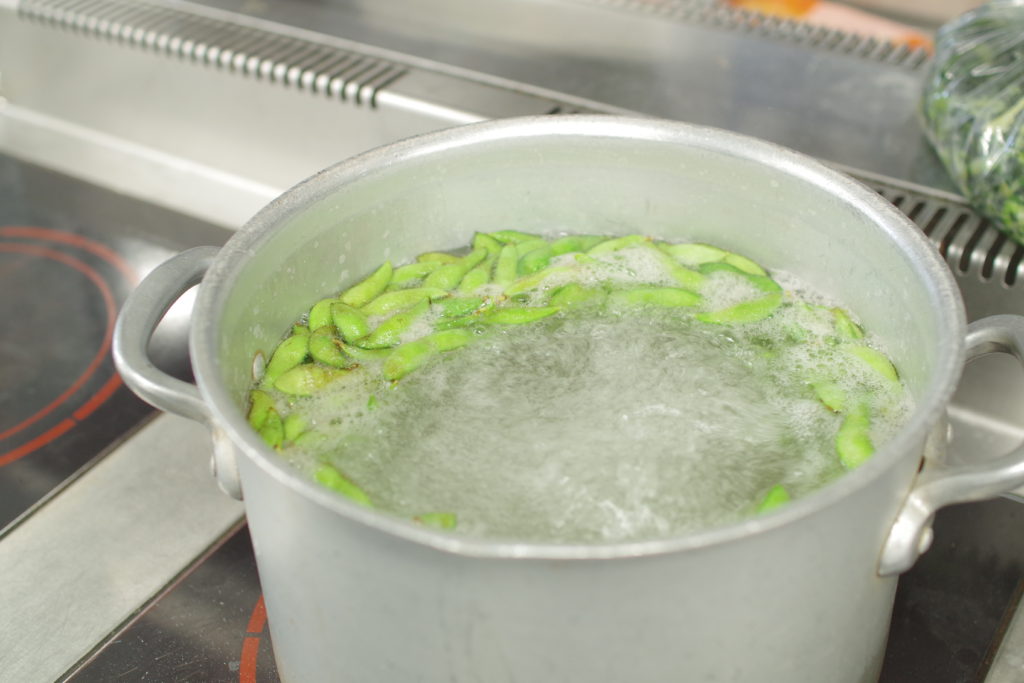 枝豆収穫＆試食会