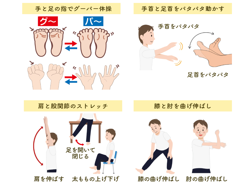 ウォーミングアップが必要なのはスポーツだけ?!
