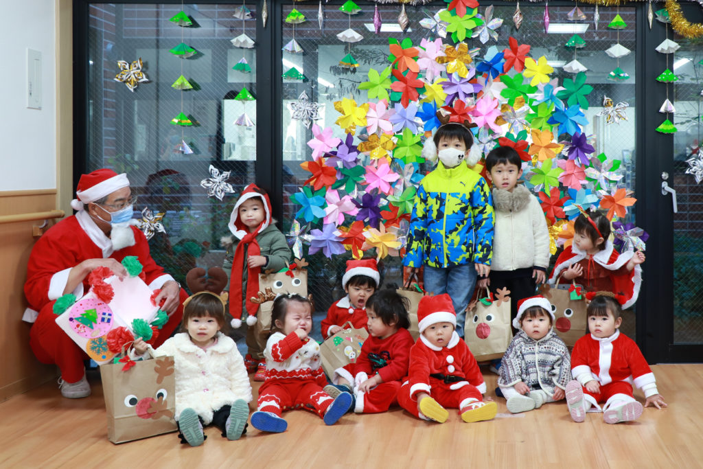 託児所クリスマス会2021