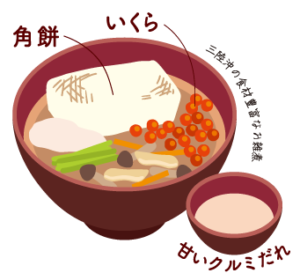 岩手県のお雑煮