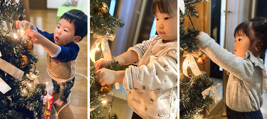 クリスマス飾り付け