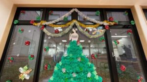 デイケア壁飾り2022年12月