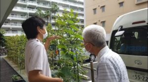 【デイケア】6月の緑化活動