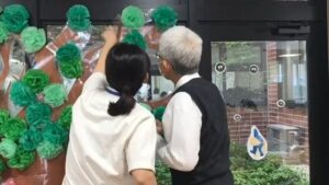 デイケア壁飾り2020年4月